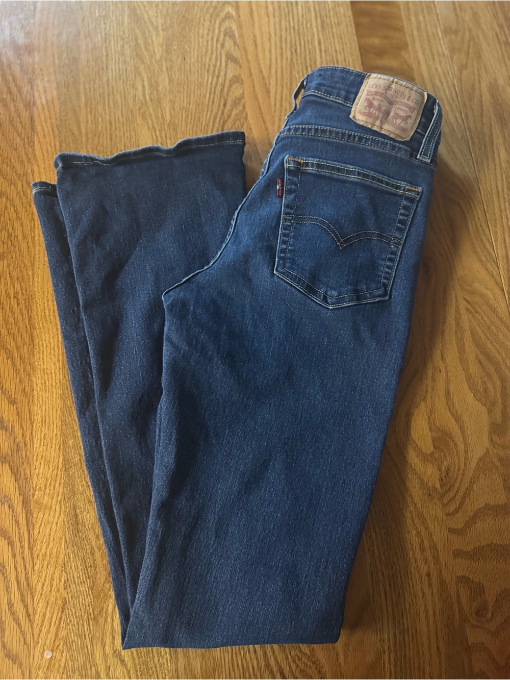 Levi's Dark Indigo 725 High Rise Bootcut